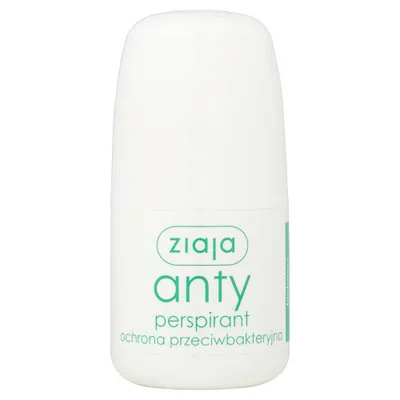 Immagine prodotto di Ziaja antitraspirante con protezione antibatterica, 60 ml - Protezione efficace contro sudorazione e batteri