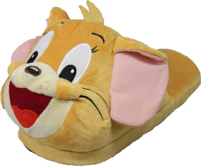 Produktbild von SAMs Kinder Tierhausschuhe Tom und Jerry , Jerry - Braun, 33/35