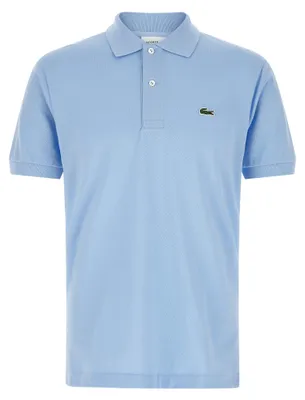 Produktbild von Lacoste Poloshirt aus Original-Piqué mit klassischer Passform, Blau M
