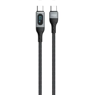 Immagine prodotto di Dudao cavo di ricarica USB tipo C - USB tipo C carica rapida PD 100W 1m Nero (L7MaxC)