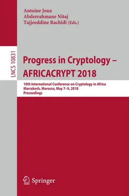 Obrázek produktu pro Progress in Cryptology - AFRICACRYPT 2018