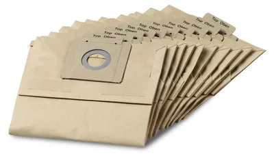 Produktbild von Kärcher - Papierfiltertüten 10 Stck, 645710