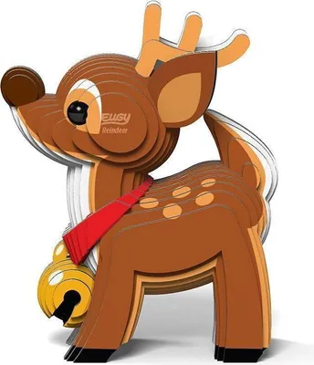 Image de Eugy Reindeer, 7 pièces, Animaux