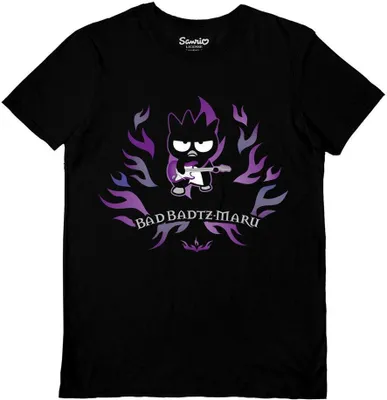 Produktbild von Sanrio - T-Shirt für Herren/Damen Uni PM11851 (S) (Schwarz)