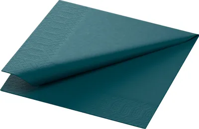 Produktbild von Duni Servietten ocean teal 24x24cm 250 Stück 1er Pack