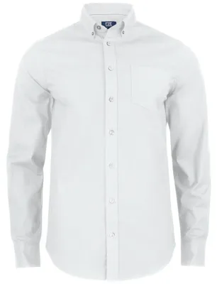 Image de Cutter & Buck - Chemise pour hommes "Hansville", modèle ET297 (3XL), couleur blanche