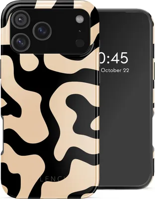 Obrázok produktu pre Zadný kryt Selencia Vivid s magnetickým pripojením MagSafe pre Apple iPhone 18 Pro / 17 Pro – farba: čierna (Art Wave)