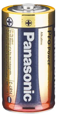 Produktbild von Panasonic 30000582, Einwegbatterie, LR14, Alkali, 1,5 V, 12 Stück(e), 30 g