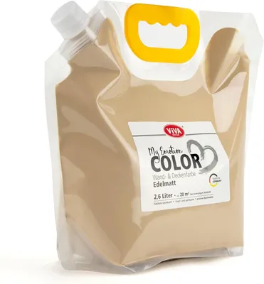 Produktbild von Viva Decor My Emotion Color Warme Geborgenheit (Beige) 2,6 l, edelmatte Wandfarbe für Innen, hochdeckend und tropfarm, für Wände und Decken