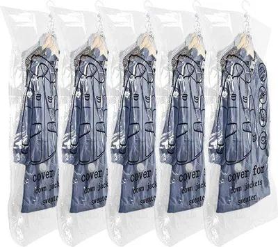 Produktbild von Famanu Vakuumverpackungsbeutel für Kleidung und Bettdecken - 5 Stück 110 x 70 cm