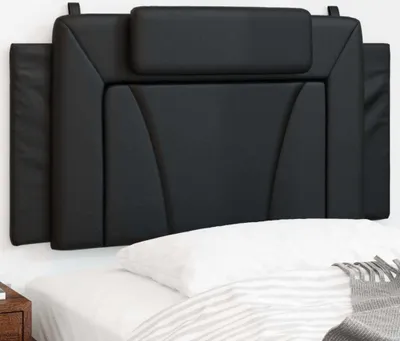 Produktbild von Kopfteil-Kissen Schwarz 100 cm Kunstleder 374774