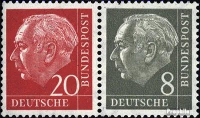 Produktbild von Briefmarken BRD (BR.Deutschland) 1958 Mi W23X gestempelt