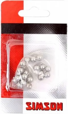 Produktbild von Simson Kugeln 3/16 inch Silber 24 Stück