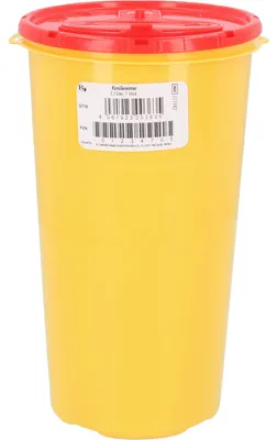 Zdjęcie produktu dla Wiadro z kanistrem 2,5 l żółte, 1 szt