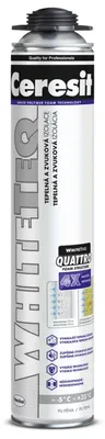 Obrázok produktu pre Pištoľová pena Pattex WhiteteQ PRO, 750ml