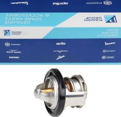 Image de Thermostat original Piaggio 82831R5 pour Aprilia, Derbi, Gilera, Piaggio, Vespa 125-300ccm