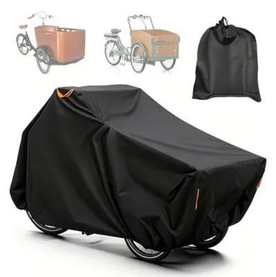 Produktbild von Lastenrad Abdeckung Wasserdicht 420D Oxford für Dreiräder 220x100x110cm