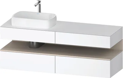 Produktbild von DURAVIT QA4777083180010 QAT KWTU WH Eck 1600x550x600 Wß Mt. H