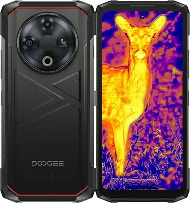 Immagine prodotto di DOOGEE Fire 6 Smartphone 6/256GB 10400mAh fotocamera termica Nero