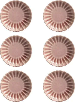 Produktbild von HOMLA 6er-Set kleiner Teller rosa 10 cm