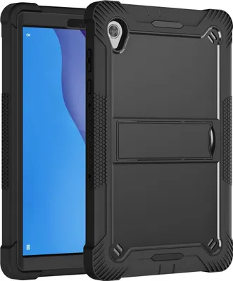 Produktbild von Schutzhülle für Lenovo Tab M10 HD Gen 2 TB-X306F/TB-X306X 10,1" 2020 Robust Hybrid Tablet Hülle mit Ständer Schwarz