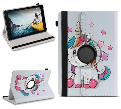 Produktbild von Tablet Tasche für Blackview Tab 90 Hülle Schutzhülle Case 360 Grad Drehbar CoverFarben:Motiv 16