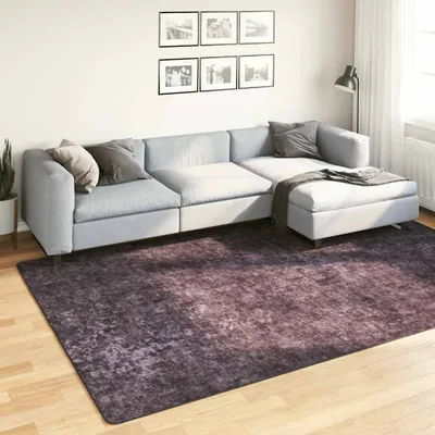 Produktbild von "2026 Promotion" Moderne Teppich Waschbar 190x300 cm Anthrazit Rutschfest - Designerteppiche CC20009