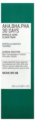 Productafbeelding van Some By Mi Aha.bha.pha 30 Days Miracle Acne Clear Foam (100 ml)