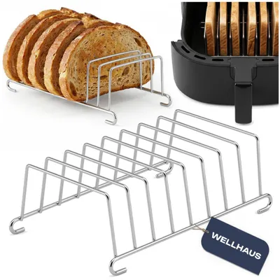 Produktbild von WELLHAUS Toastständer Toast Rack 15 5x9x5 2 cm Airfryer Einsatz