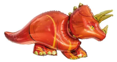 Productafbeelding van Foliënballon Triceratops, 106 cm