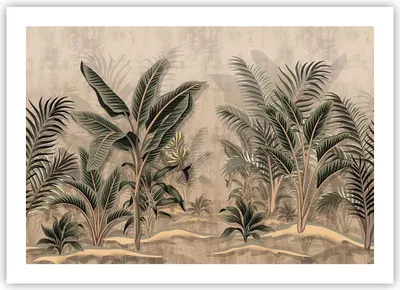 Produktbild von Poster - Poster ohne Rahmen - Wald Blatt Baum - 70x50 cm - Wand Bild - Wanddeko - Wandbilder - Kunstposter - Wandposter - Bilder - Kunstdruck - Wanddekoration - Wandbild - P2XAA70x50-5101