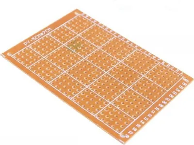 Produktbild von Lochrasterplatine einseitig Universal 5*7cm 2.54mm