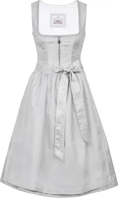 Produktbild von Dirndl Pegnitz 70cm Länge pastellgrau 38