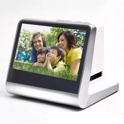 Productafbeelding van Digitale Film Scanner - Dia Scanner Negatieven - Oude Foto's Digitaliseren - 5-inch Kleurenscherm - 22MP - Zwart