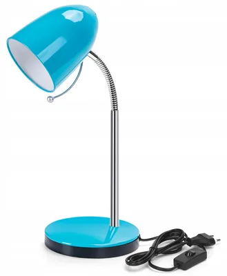 Produktbild von Aigostar Schreibtischlampe Verstellbar Blau E27 Leselampe