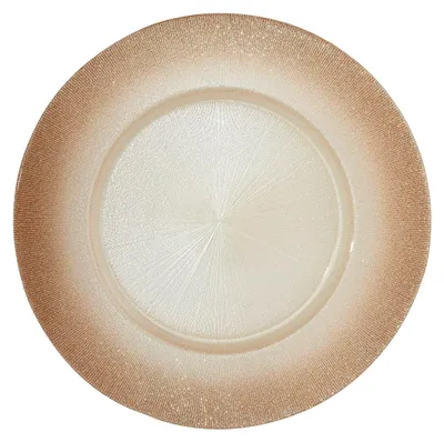 Produktbild von Servierplatte aus Glas, Roségold
