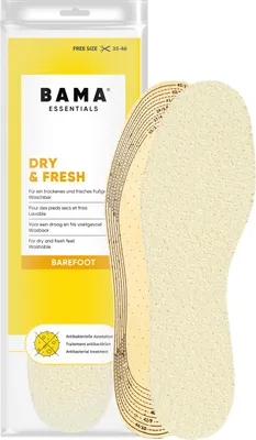 Produktbild von Bama Dry & Fresh Barfußschuheinlagen - Komfort und Frische - Zuschneidbar