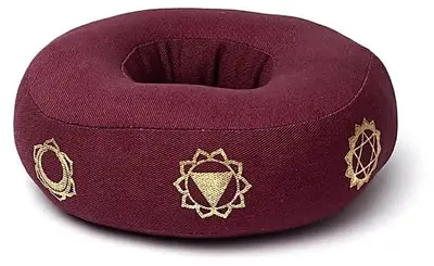 Immagine prodotto di Cuscino per campane tibetane 7 Chakra Melanzana M - 17x6 Cm