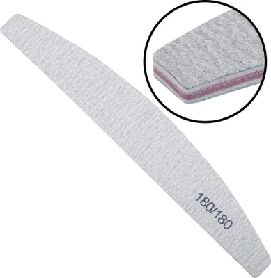 Produktbild von Zebra Halbmond-Bootsnagelfeile 180/180 10er-Pack