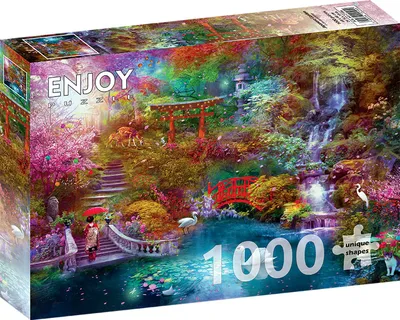 Image de Puzzle 1000 pièces Enjoy – Jardin Japonais