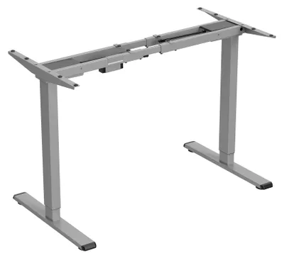 Obrázek produktu pro Rám stolu rozsah 500 mm antikolizní systém šedý 100 kg nosnost Powerton