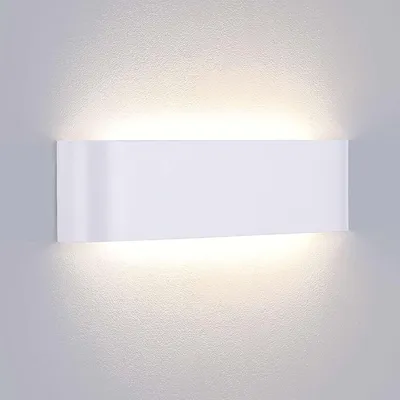 Produktbild von Led Innenwandleuchte 12w Neutralweiß 4000k Aluminium Wandleuchte Moderne Wandleuchte Für Schlafzimmer Wohnzimmer Flur Treppe Hotelflur Chi