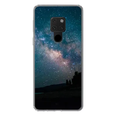 Produktbild von MuchoWow® Handyhülle Schutzhülle Hülle für Huawei P40 Lite Sterne - Planeten - Galaxie - Jungen - Mädchen - Kinder Silikon Softcase Handy Hülle - Handy