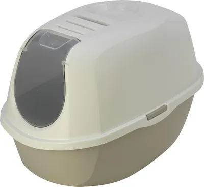 Image de Chat de toilette SMART CAT couvert , gris