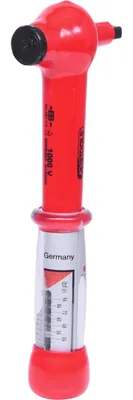 Immagine prodotto di KS TOOLS 1/4' mini chiave dinamometrica con isolamento protettivo e testa a cricchetto reversibile, 2-10Nm ( 117.1400 )