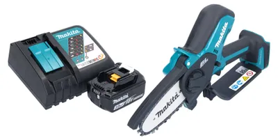 Obrázek produktu pro Akumulátorová vyvětvovací pila Makita DUC 101 RF01 18 V 10 cm bezkartáčová + 1x akumulátor 3,0 Ah + nabíječka.