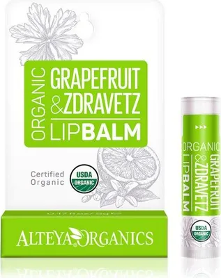 Produktbild von Lippenbalsam mit Grapefruit und Kakao Alteya Organics 5 g