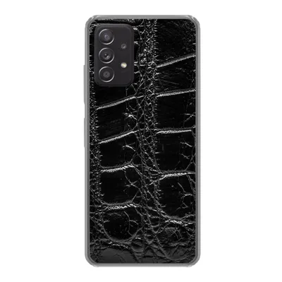 Produktbild von MuchoWow® Handyhülle Schutzhülle Hülle für Samsung galaxy a73 Tiermuster - Krokodile - Leder Silikon Softcase Handy Hülle - Handyhülle