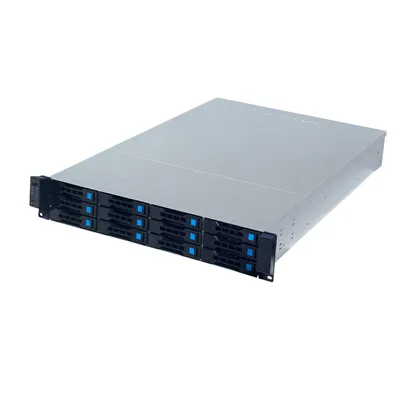 Produktbild von FANTEC SRC-2612X07, 2HE 19"-Storagegehäuse ohne Netzteil, 680mm tief