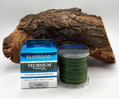 Obrázok produktu pre Shimano Technium Tribal A Mono, priemer 0,405 mm, nosnosť 14,00 kg, 30,80 lb, dĺžka 620 m
